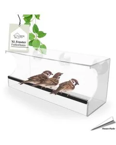 Fenster-Futterhaus Family von Wildlife Home online bestellen? www.hoezo-kado.de