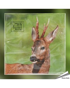 Servietten - Reh - Motiv | 20 St&uuml;ck | Hoezo-Kado