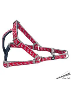 Signature - Hundegeschirr - rot (mittel)