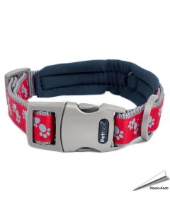 Signature - Hundehalsband - rot (mittel)