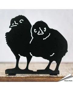 Schattenriss - Küken