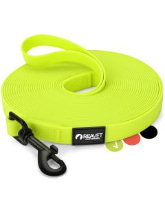 Schleppleine für Hunde in Neon-Gelb ✔️ Wetterfest & komfortabel ✔️ 10 Meter für Training & Spaziergänge ➤ Online kaufen bei Hoezo-Kado!