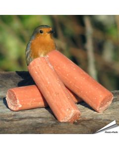 Energierollen mit Beeren / Mehlwürmer für Gartenvögel ✔️ Protein- und energiereiches Fettfutter ✔️ Ganzjährig zu verwenden ➤ Bestelle Vogelfutter bei Hoezo-Kado
