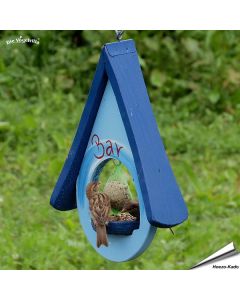 Futterschaukel 'Bar' (blau)