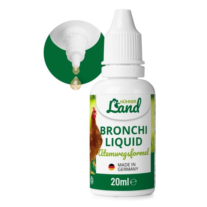 Bronchi Liquid | Freie Atemwege bei Hühnerschnupfen | 20ml