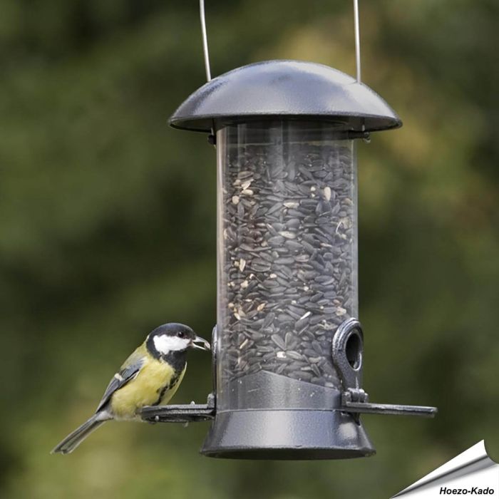 Maximum Futtersäule für Gartenvögel - Empfohlen von NABU und LBV - Hoezo-Kado