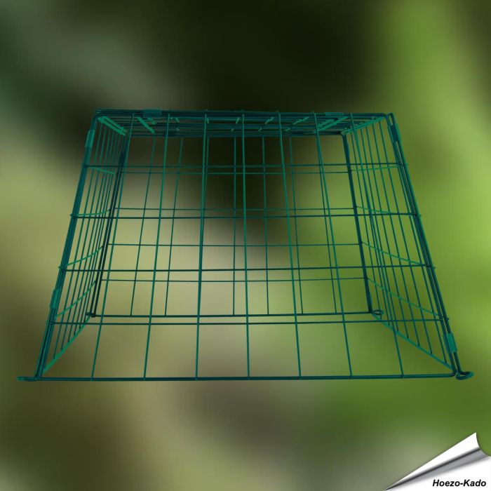 Beschermkooi voor grondvoedertafels (groen)