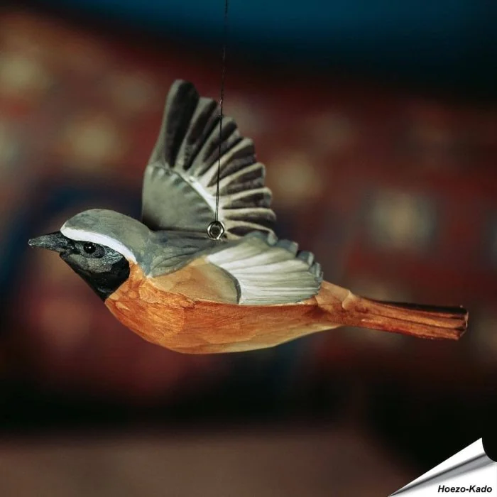 DecoBird - Fliegender Gartenrotschwanz