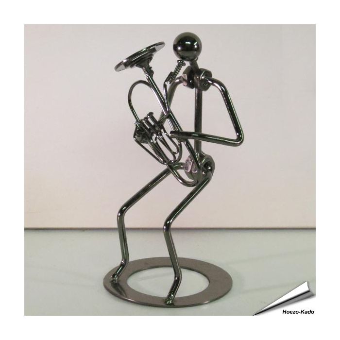 Metalen Sculptuur - Muzikant 4