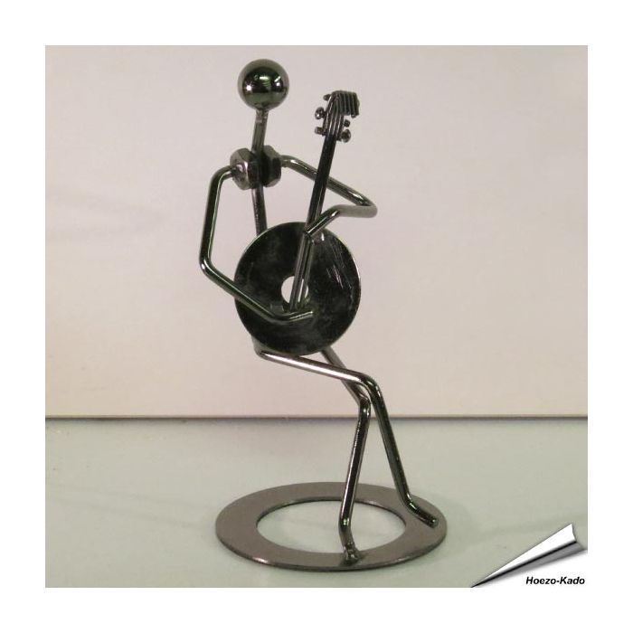 Metalen Sculptuur - Muzikant 5