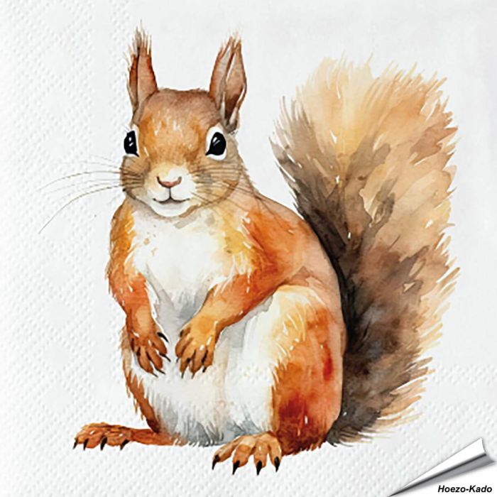 Eichhörnchen-Servietten | Esschert Design | Hoezo-Kado Shop