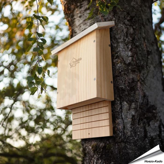 Fledermauskasten mit Metalldach - Jetzt bestellen auf www.hoezo-kado.de