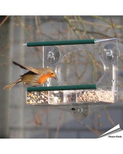 Fenster-Futterhaus für Rotkehlchen online bestellen? www.hoezo-kado.de