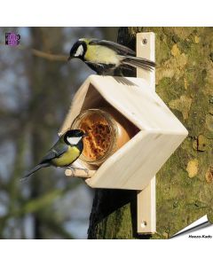 Erdnussbutterhaus Arachis (natur) - Ideal für Kohlmeisen