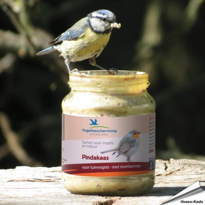 Vogel-Erdnussbutter Mehlwürmer für Wildvögel ➤ Jetzt bestellen auf www.hoezo-kado.de