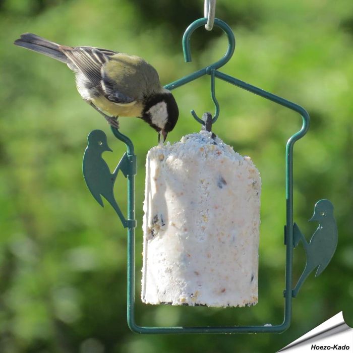 Metall-Halter für Energiekuchen - Vogelfutter - Hoezo-Kado