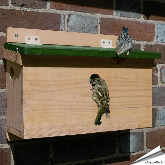 Kolonienistkasten für Haussperlinge (3 x 34mm)