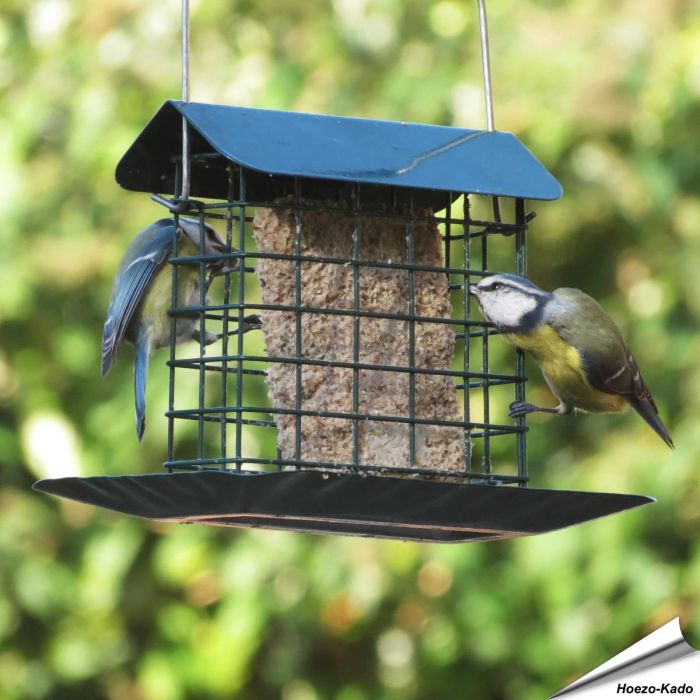 Premium Energieblockhalter mit Regendach und Auffangschale