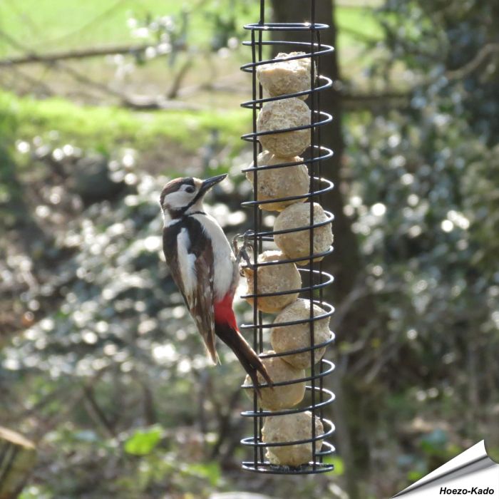 XL Metall-Meisenknödelspender (schwarz)