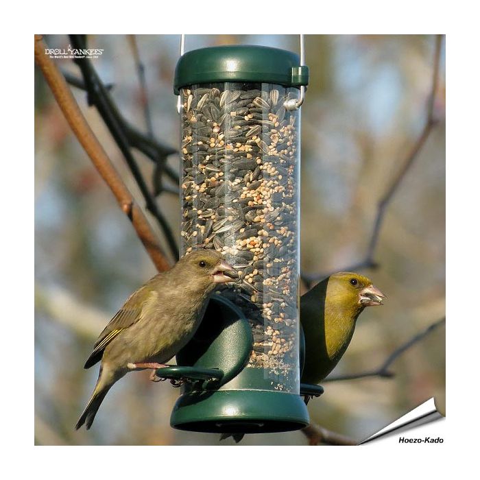 Bird Lovers™ Futtersäule für Samen - grün (200mm)