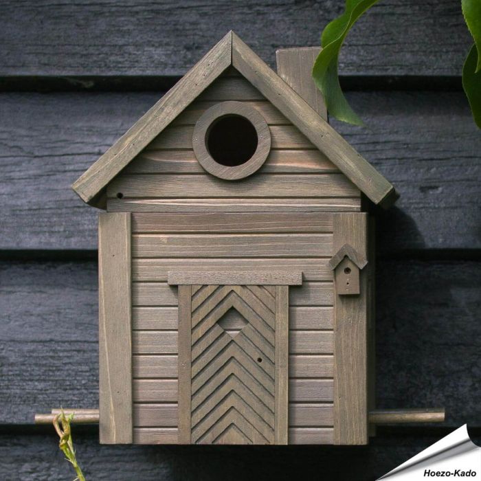 Multiholk - Grüne Umbra | Nistkasten und Futterhaus | Hoezo-Kado