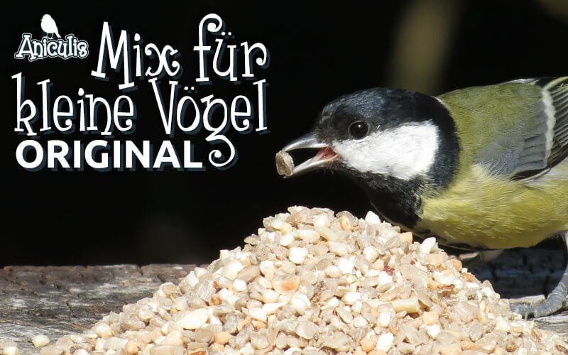 Aniculis Wildvogelfutter für kleine Vogelarten - Premium Qualität Aniculis Wildvogelfutter für kleine Vogelarten - Premium Qualität
