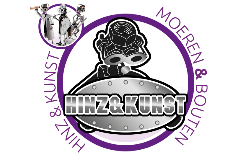 Entdecke die einzigartigen Metallskulpturen von Hinz & Kunst bei Hoezo-Kado!